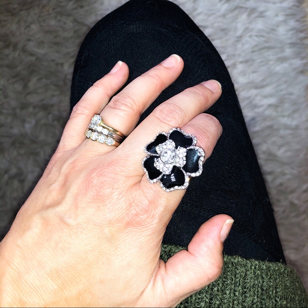 Lia Sofia Dahlia Statement Ring - image 2